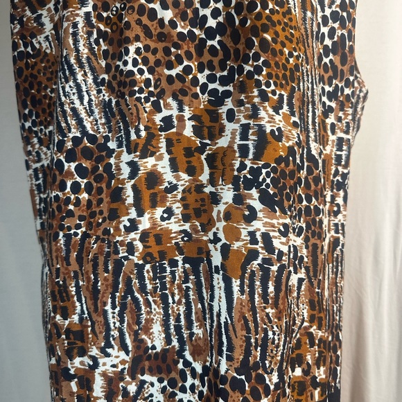 J.K.S. Design designs size 1X leopard and lion print - Picture 3 of 8